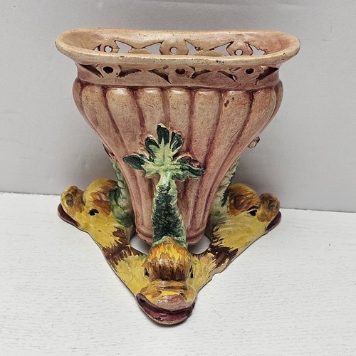 Antico vaso maiolica italiano