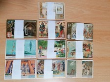 LOTTO FIGURINE LIEBIG 10 SERIE SANG 625/626/641/830/840/852/1244/1245/1246/1248