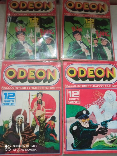 Raccolta odeon cover - odeon, leone
