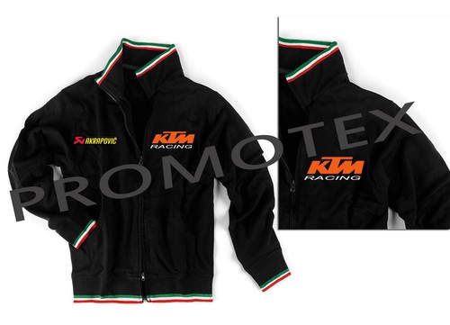 Felpa tricolore ktm corse logo - felpa,