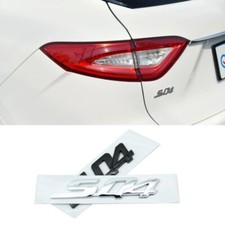 per Maserati SQ4 1PCS lato posteriore LOGO Distintivo ABS Levante Ghibli Grecale