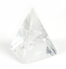 Piramide in Cristallo di Rocca