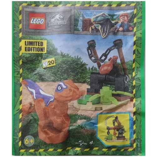 Lego jurassic world - raptor, e