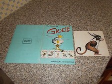 ALBUM GIOELE ED.COLUSSI 1968 ORIGINALE OTTIMO COMPLETO+TAVOLA ORIGINALE A CHINA