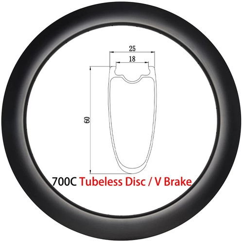 700c carbon road - bike, 60mm
