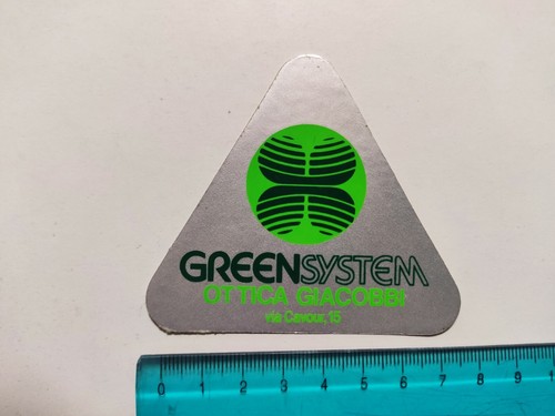 Adesivo green system ottica - adesivo,