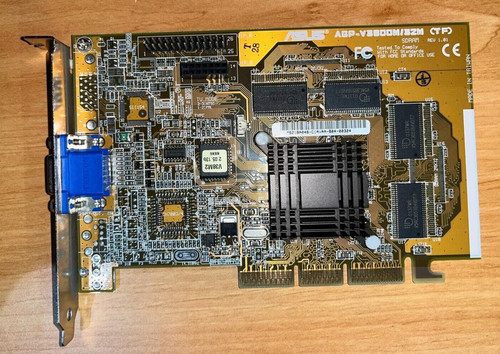Scheda video asus v3800m - video,