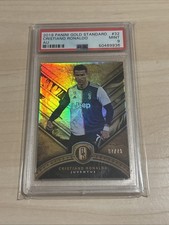 Maglia CRISTIANO RONALDO 2019 PANINI GOLD STANDARD #32 AU #07/79 NM-MINT PSA 9 #