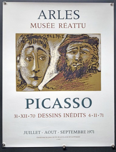 Picasso 1971 poster - 1971,