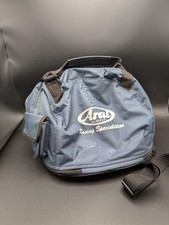 Zaino blu Arai moto casco