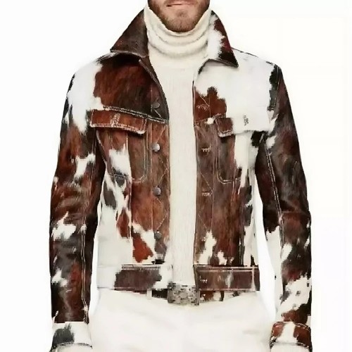 Giacca uomo western pelle - , di