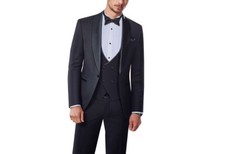 Tuta uomo collo sciallato