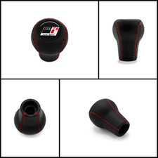 AUDI RS SHIFT KNOB RED STITCH