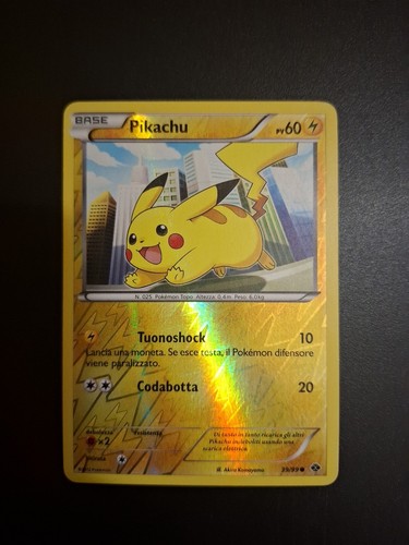 Pikachu holo pokemon - holo, 39/99