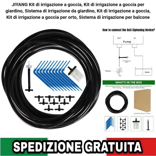 Kit irrigazione goccia - irrigazione,