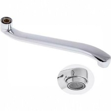 Canna di ricambio cromata per