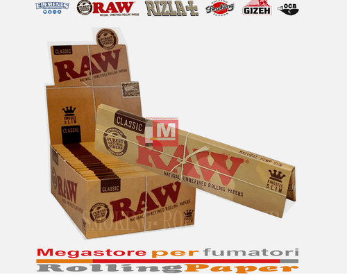 Raw cartine classic - cartine, size
