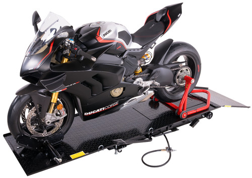 Sollevatore moto piede - , +