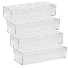  4 PCS Contenitori Plastica