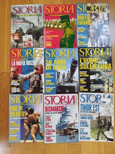 Storia dossier vari - e, numeri