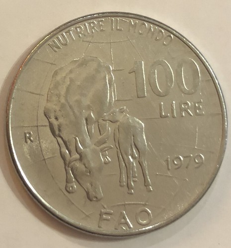 Moneta 100 lire - lire, repubblica