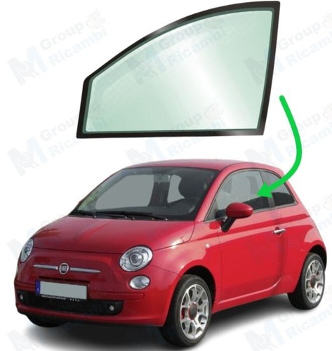 Fiat 500 2007 poi vetro - 500,