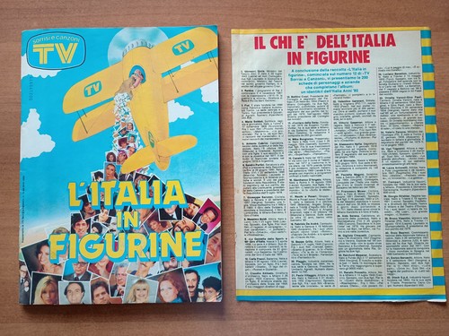 Italia figurine tv - l'italia,