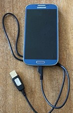 Samsung Galaxy S4 S-4 16 GB blu telefono cellulare Android sbloccato