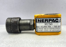 Cilindro idraulico Enerpac RC50 50 ton capacità .63 in corsa usato spedizione veloce