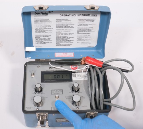 Barfield 1000a set test - set,