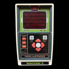 *HH* Videogioco Console Vintage Soccer 2 Mattel Electronics 1979 Game Hong Kong