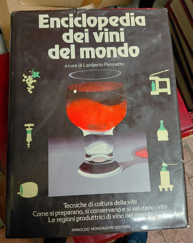 Libro enciclopedia dei vini - libro,