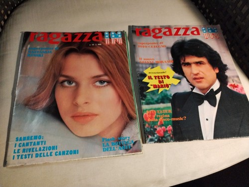 Ragazza con toto cutugno e - toto,