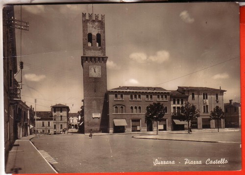 Cartolina suzzara b n - suzzara, b/n