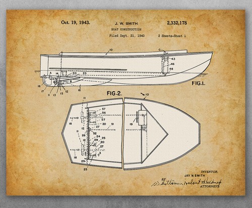 Poster vintage 1943 - poster,