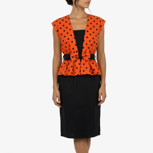 Abito vintage pois da - a,