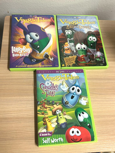 Lot veggietales dvd - of,