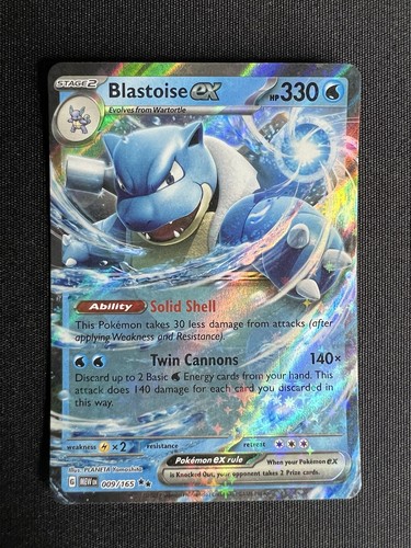 Blastoise 165 scarlet - blastoise, 9/165