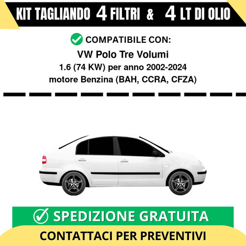 Tagliando per polo - tagliando, vw
