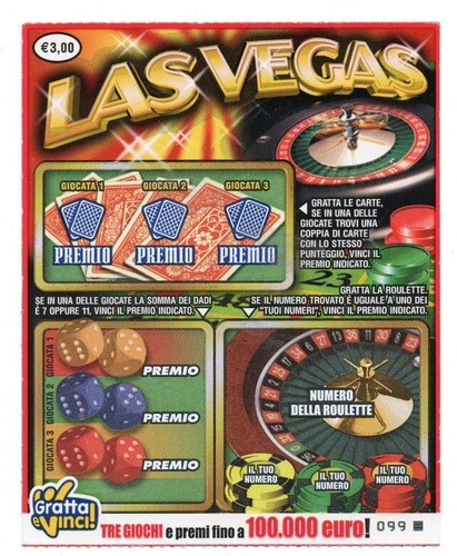 Gratta vinci nuovo las vegas - gratta,