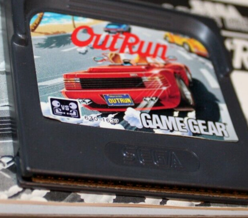 Out run sega game gear - game,