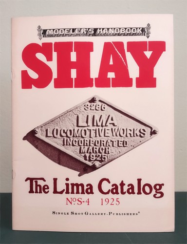 Shay the lima - shay, catalog