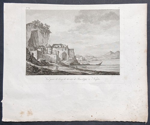 Stampa antica napoli - saint, non