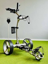 Caddyone 650 Carrello da Golf Elettrico Argento Litio con Telecomando
