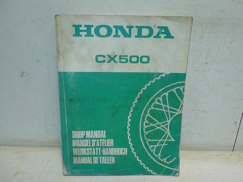 Manuale officina honda cx500 - manuale,