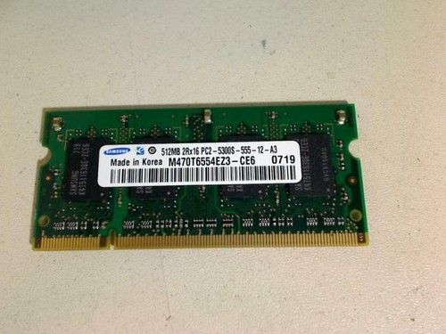512 ddr2 pc2 5300s samsung - 512, mb