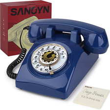 Telefoni fissi rotanti anni 60