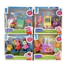 4 PLAYSET Peppa Pig rari nuovi