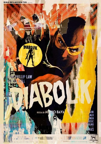 Diabolik fine art giclèe - diabolik,