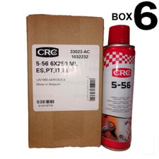6x Lubrificante Spray CRC 5-56